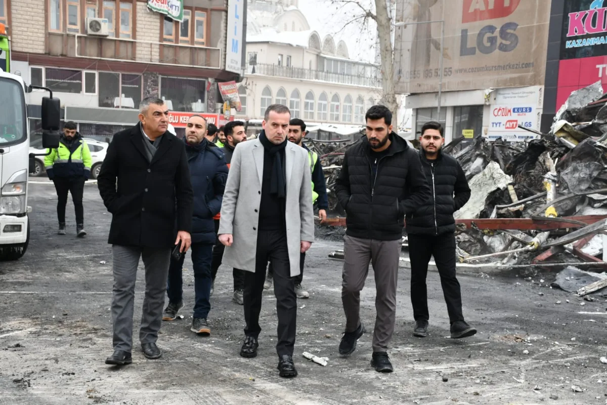 Karademir Yangın Bölgesinde  “Can Kaybı Olmaması En Büyük Teselli”