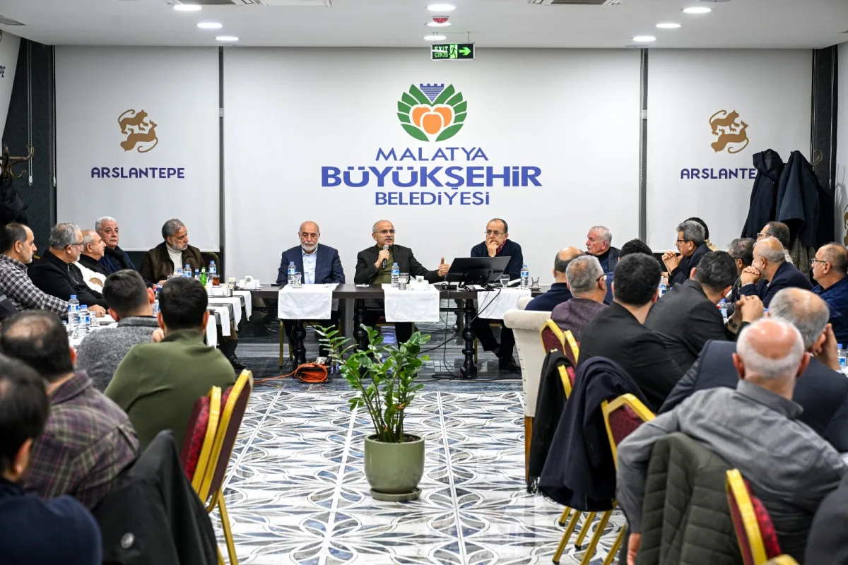 İş İnsanlarıyla Bir Araya Gelen Başkan Er "MALATYA'NIN GELECEĞİNİ İNŞA EDİYORUZ"