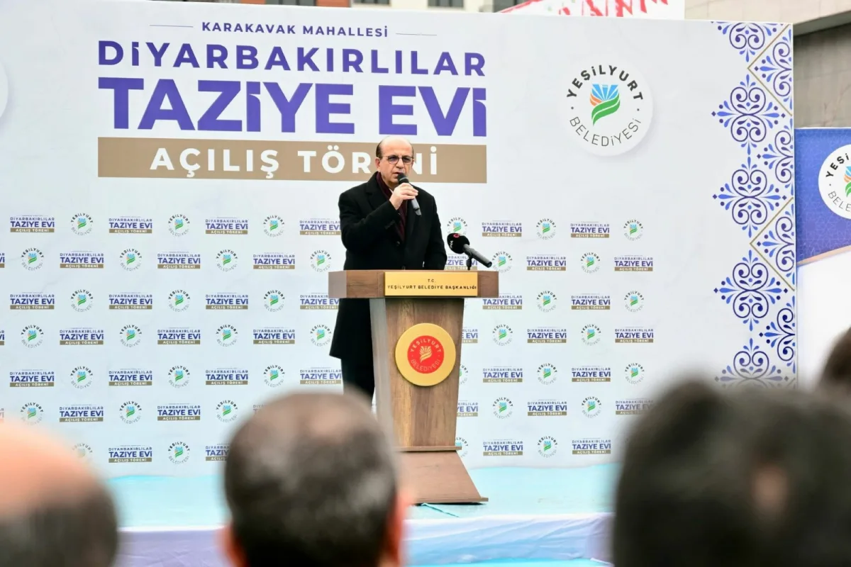 YEŞİLYURT BELEDİYESİ DİYARBAKIRLILAR TAZİYE EVİ DUALARLA AÇILDI
