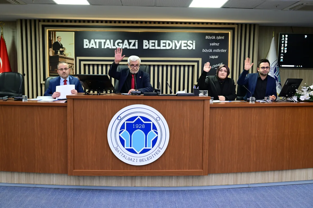 BATTALGAZİ BELEDİYESİ ŞUBAT AYI MECLİS TOPLANTISI GERÇEKLEŞTİRİLDİ