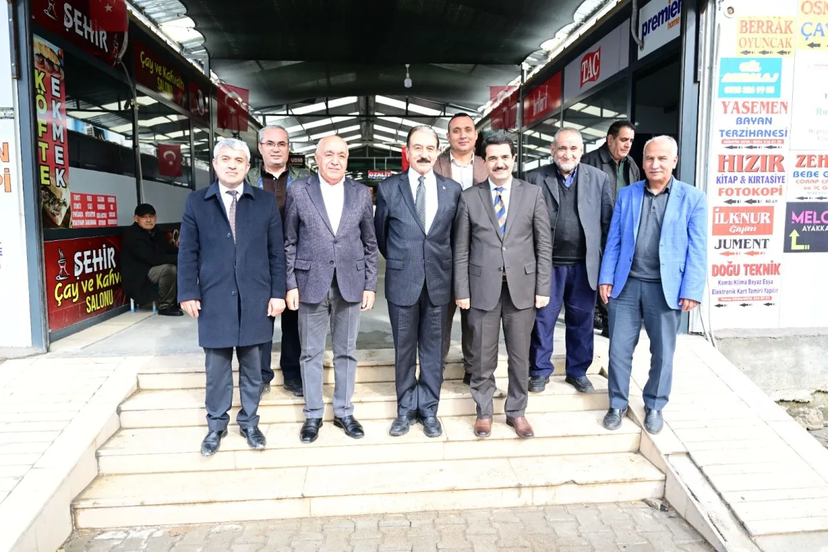 Battalgazi Belediye Başkanı Taşkın'dan Esnaf Odalarına Ziyaret