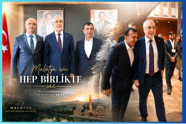 Başkan Sülük, Bakan Işıkhan'ın Malatya Programına Katıldı