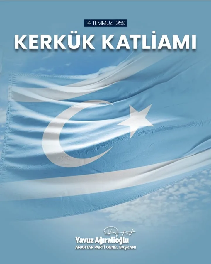 İNSANLIK TARİHİNİN KARA LEKESİ: 14 TEMMUZ 1959 KERKÜK KATLİAMI’NI UNUTMADIK, UNUTTURMAYACAĞIZ!