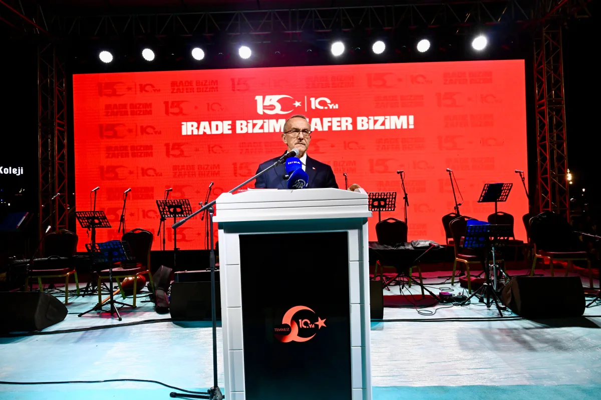 Vali Seddar Yavuz’un 15 Temmuz Demokrasi ve Milli Birlik Günü Konuşması