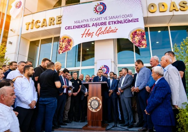 Malatya TSO’dan birlik beraberlik mesajı yüklü aşure buluşması
